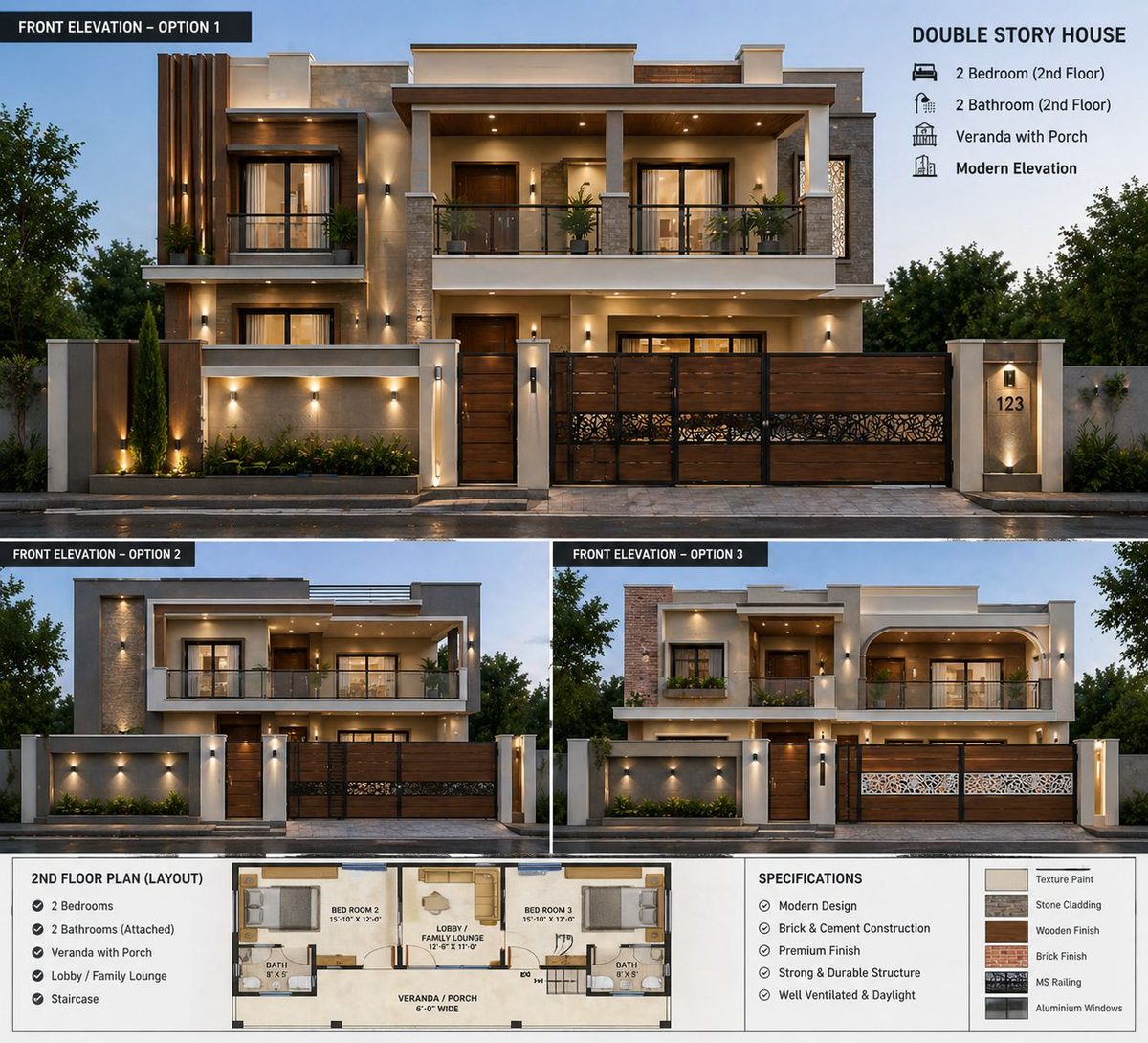 Elevation Concepts & Plans