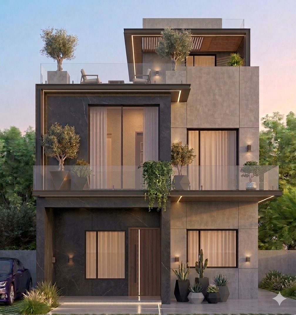 Modernist Concrete Villa